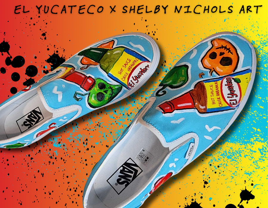 El Yucateco x Shelby Nichols Limited Edition Vans Shoes