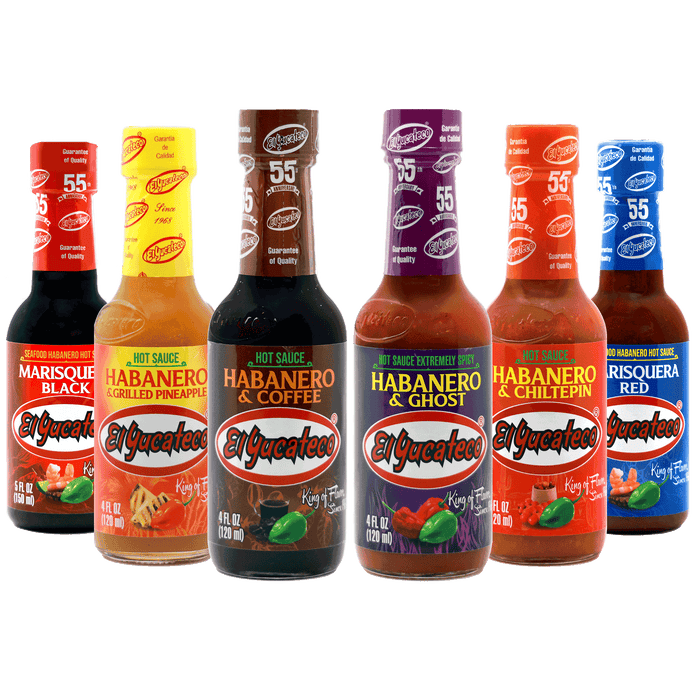 El Yucateco Hot Sauce - Choose Your Own 6 Pack! — The El Yucateco Gear Shop  / Padilla Innovation