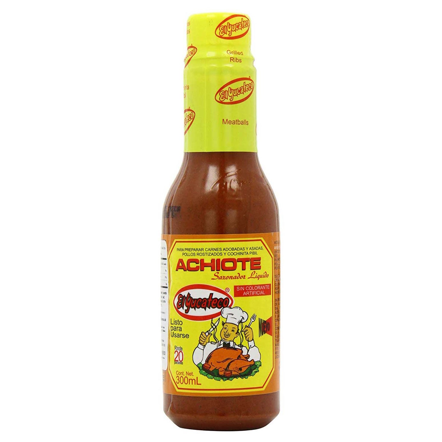 Mexican achiote paste in a 300 ml bottle - great for marinades, spices, or as a side sauce